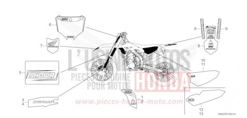 MARK (CRF450RWE) CRF450RWES de 2025